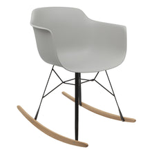 Load image into Gallery viewer, grey rocking chair