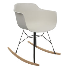 Load image into Gallery viewer, white rocking chair