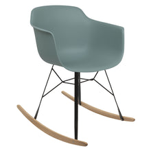 Load image into Gallery viewer, green rocking chair