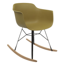Load image into Gallery viewer, yellow rocking chair