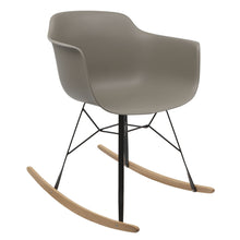 Load image into Gallery viewer, grey rocking chair
