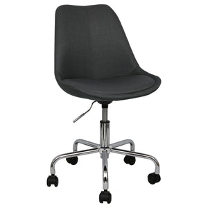 black office chairs upholstered