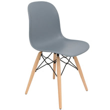 Load image into Gallery viewer, grey dining chairs