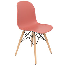 Load image into Gallery viewer, red dining chairs