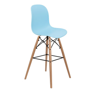 blue bar stools