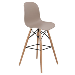 brown bar stools