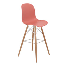 Load image into Gallery viewer, orange bar stools