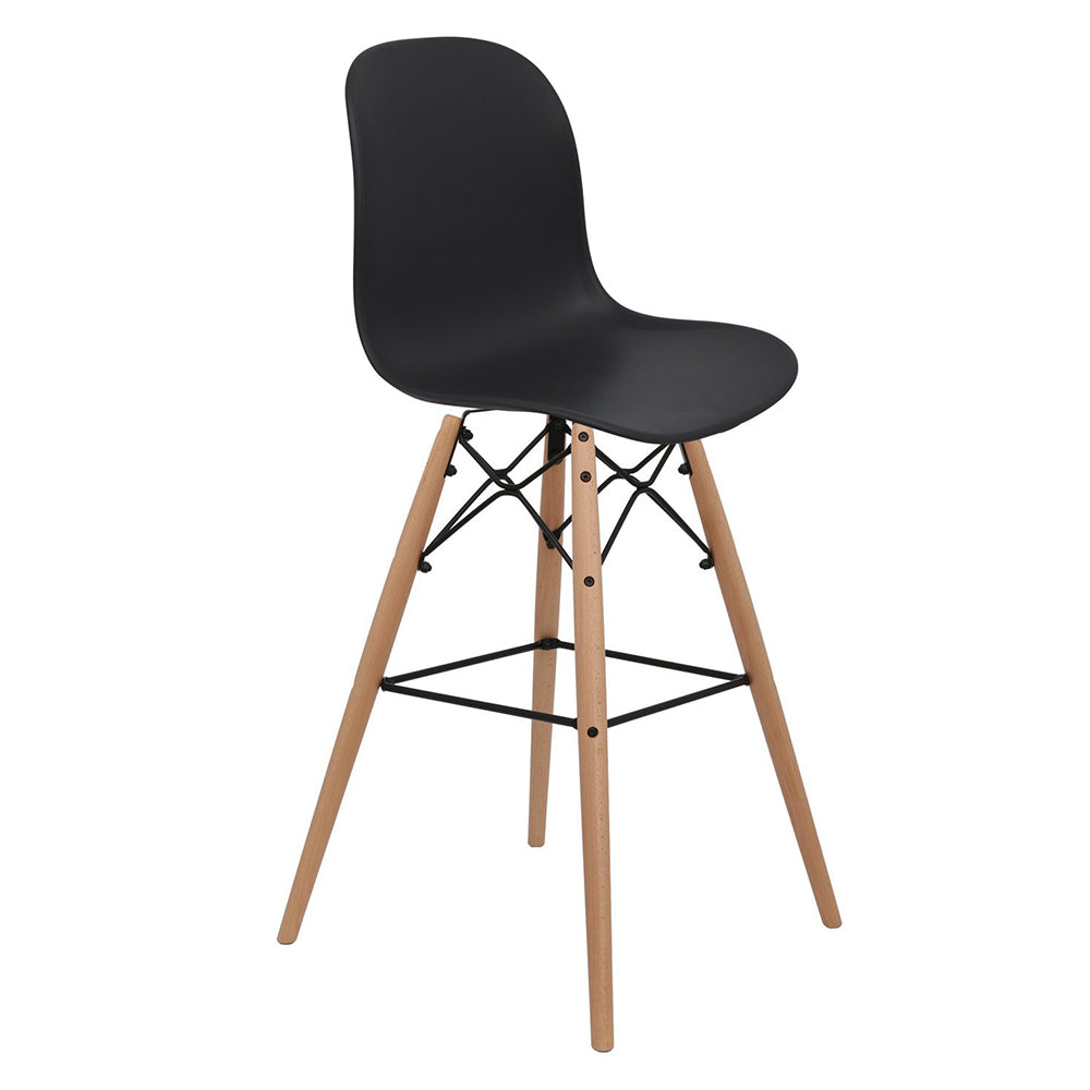 black breakfast bar stools
