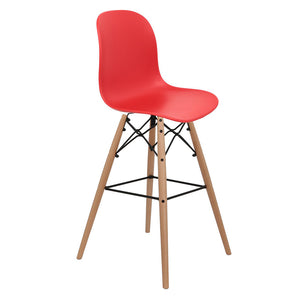 red bar stools