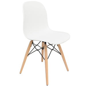white dining chairs